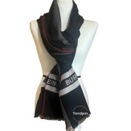 ♥버버리 핫딜♥버버리 로고 체크 울실크 머플러/ Burberry Logo check wool-silk scarf