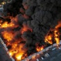 폴란드 바르샤바 '대형 쇼핑몰 화재' 상가 80% 소실 "인명피해 없어"