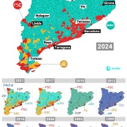 [속보] 스페인 카탈루냐 지방선거 최종결과.jpg