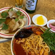 [씽칭공원 송리단길점] 잠실맛집 | 혼밥 잠실 데이트로 좋은 홍콩 식당 분위기 알곤이짬뽕 맛집