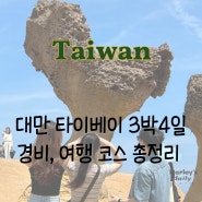 대만 타이베이 여행 :: 3박4일 친구들과 자유여행 추천 코스, 경비, 항공, 맛집 총정리