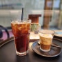 언주역 카페 '커피나인 COFFEENINE' 명동크림프레소, 디카페인 아메리카노