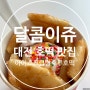 대전 호떡 맛집 아이스크림 탕후루호떡 관저동 달콤이쥬