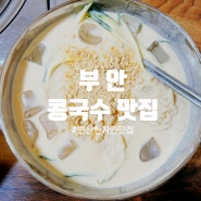 부안 콩국수 맛집 변산 기사님식당 여름 별미 ♥♥♥