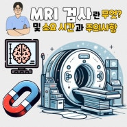 MRI 자기공명검사 정의 및 인체의 구조를 알 수 있는 MRI 검사 시간 및 주의사항