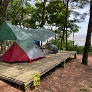 [청산리오토캠핑장] 충남 태안 갯벌체험 바다뷰 캠핑장 2박3일 솔캠