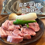 [광주 북구] 오치동 고기집 맛집 특수부위 꼬들살 추천