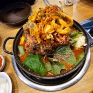 푸짐한 감자탕이 예술인 옛골 산더미 감자탕 순대국 일산 식사동 맛집