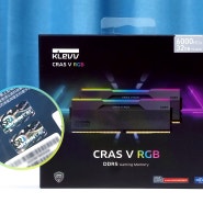 고성능 컴퓨터 조립에 추천하는 DDR5 램 16기가 에센코어 클레브 CRAS V RGB 서린