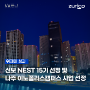 위제이 신보 Start-up NEST 15기 및 나주 이노폴리스캠퍼스 사업 선정