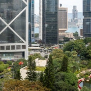 홍콩공원 홍콩 센트럴 아이랑 도심 속 공원 어린이놀이터 새장 / 피크트램 타는곳 근처