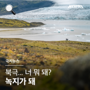 [극지연구소 연구리포트] EP.06 북극... 너 뭐 돼? (녹지가 돼)