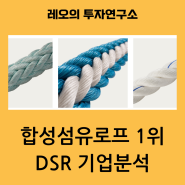철강와이어 1위 DSR 기업분석