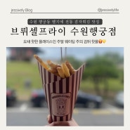 수원 행궁동 데이트 맛집 벨기에 감자튀김 브뤼셀프라이