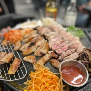 독산역 구워주는 삼겹살 맛집 찾는다면 [조선부뚜막]