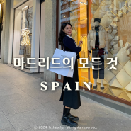 스페인 마드리드 여행 코스 관광지 미술관 맛집 쇼핑 일정 총정리