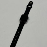 다이소 애플워치 스트랩 40mm 실리콘밴드 블랙