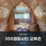 [안산 대부도] 대부도 356캠핑시티 오투존 내돈내산 솔직리뷰