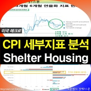CPI 세부 지표 분석 Shelter Housing