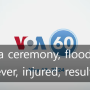 VOA60:12 hold a ceremony,flood, first-ever, injured, resulted in_경주영어회화강사 김재희