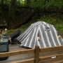 슈프림 x 노스페이스 스톰브레이크 텐트와 함께한 용인 자연휴양림 8번 데크 솔캠