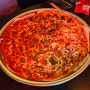 청주 율량동 엄청 큰 레코드 피자