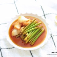 간장 마늘쫑장아찌 담그는법 마늘종장아찌 만드는법 비율