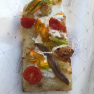 [로마 여행] 로컬 맛집 Pizza Zazà (이탈리아 음식 호박꽃 피자🍕로마식 피자, 수플리)