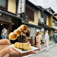 [일본여행] 교토 달달한 당고 맛집 #wakana #와카나