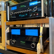 McIntosh(매킨토시) MC462 파워앰프 + C55 프리앰프 분리형 오디오 시스템!!!