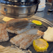 [수원 호매실동] 금곡동 생삼겹살맛집 불막열삼 흑미쌀냉면추천