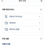 대한항공 항공권 예약 변경 시 차액 환불!