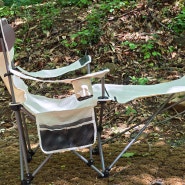 몸 편한 캠핑의자 추천!!! 각도 조절이 가능한 프와 릴렉스 휴대용 접이식 캠핑의자.