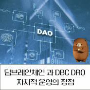 딥브레인체인 , DBC DAO 로 블록체인 기술 한계 돌파하다!