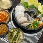 싱싱한 해산물칼국수와 바삭수제돈까스 검단신도시 맛집 성심면옥