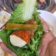 맛있는 점심을~그것도 돼지갈비를 착한가격에 먹을 수 있는 곳:육장갈비 점심특선