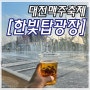 한빛탑광장에서 열리는 대전맥주축제 음악분수 소개 및 후기