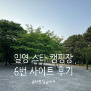 서울근교 캠핑장> 나무그늘이 좋았던 일영 스타 캠핑장