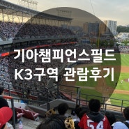 기아챔피언스필드 K3, 513구역 :: 경기 관람 후기(vs SSG랜더스, 경기장 시야)