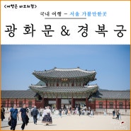 서울 광화문 광장 경복궁 데이트 코스 수문장 교대의식