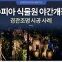 상동 호수공원 수피아 식물원 야간개장 경관조명 시공 사례
