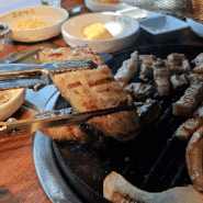 진주 맛집 충무공동 맛집 숙성고기가 맛있는 한마음정육식당