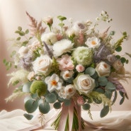6월과 7월 결혼식을 위한 아름다운 부케 꽃의 종류와 의미