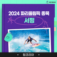 [올림픽] 2024 파리올림픽 체크리스트 – 서핑