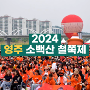 2024 영주 소백산 철쭉제 기본정보 경북 5월 서천둔치 꽃축제