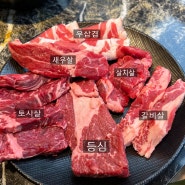 [인천 고기 무한리필 / 계양산 근처 맛집] 퀄리티 좋은 고기 무한리필 맛집 '회식의달인'