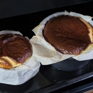 무설탕 키토 바스크치즈케이크 만들기 (스테비아/에리스리톨 사용 레시피) + 맛 비교 평가