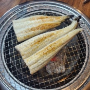 [일산 맛집] 샐러드바가 있는 소고기, 장어 무한리필 '진품 무한장어'