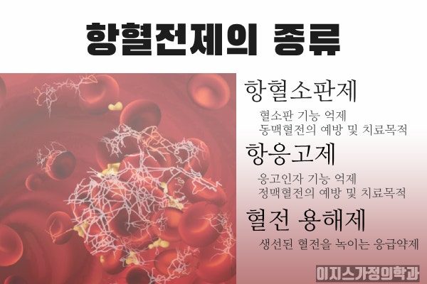 항혈전제의 종류(항혈소판제, 항응고제, 혈전용해제의 차이) : 네이버 블로그