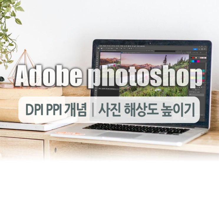 픽셀 DPI PPI 개념 알아보기 / 사진 해상도 높이기 : 네이버 블로그